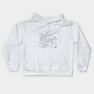 Boundary Waters Stick Kids Hoodie